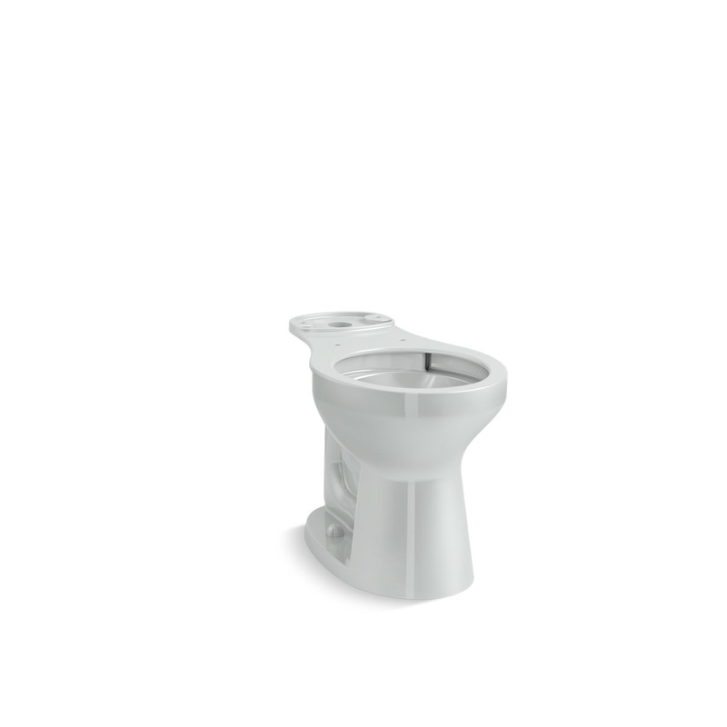 KOHLER K-31589-95 Cimarron Round-Front Toilet Bowl In Ice Grey