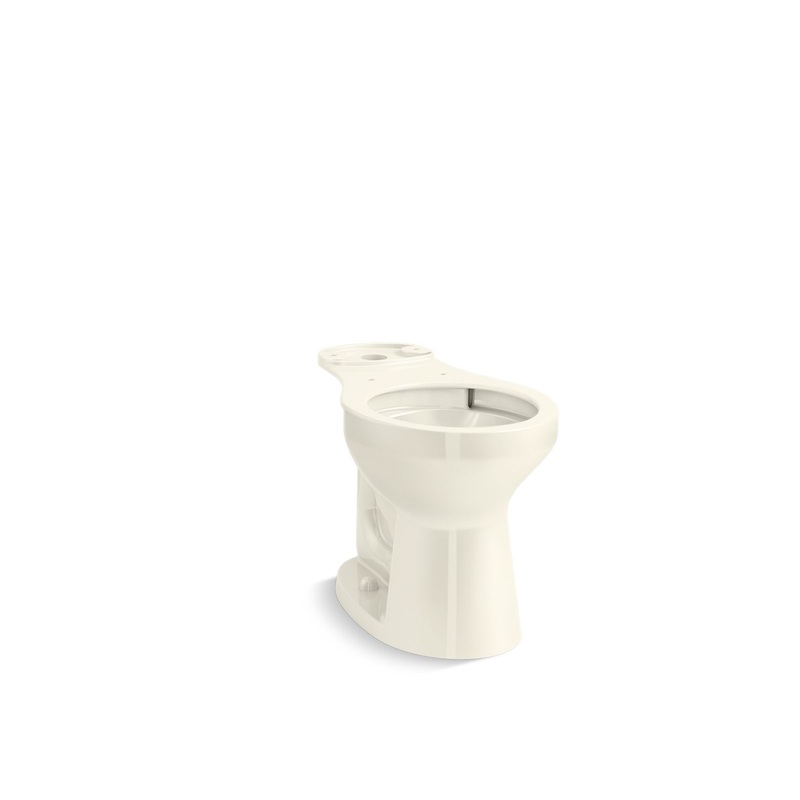 KOHLER K-31589-96 Cimarron Round-Front Toilet Bowl In Biscuit