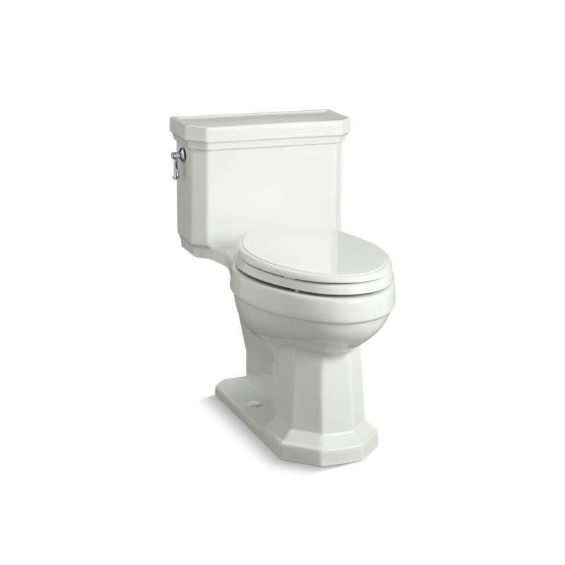 KOHLER K-3940-NY Kathryn Comfort Height One-piece compact elongated 1.28 gpf chair height toilet with slow close seat