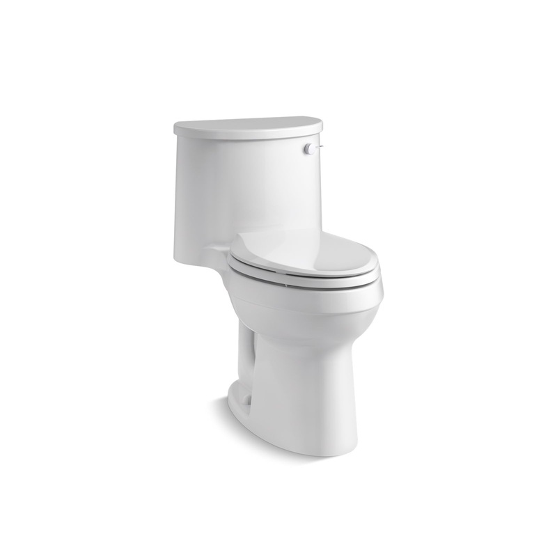 KOHLER K-3946-RA-0 Adair One-Piece Elongated Toilet, 1.28 Gpf In White