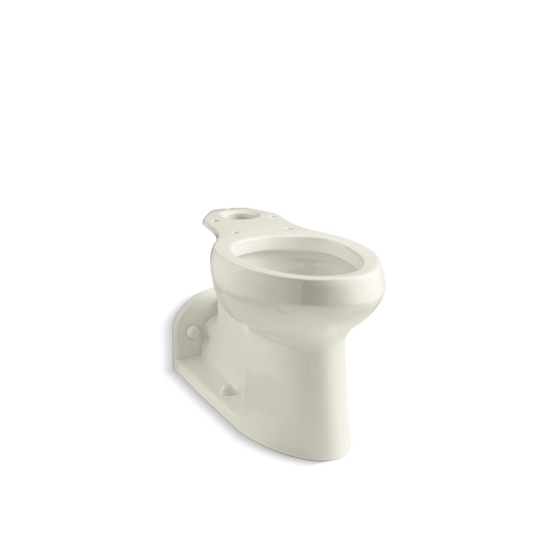 KOHLER K-4305-96 Barrington Elongated Toilet Bowl In Biscuit